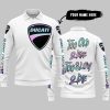 TOO OLD TO RIDE TOO SLOW TO DIE - CUSTOM NAME - DUCATI - WHITE - LONG SLEEVE POLO SHIRT
