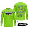 TOO OLD TO RIDE TOO SLOW TO DIE - CUSTOM NAME - FLY RACING - GREEN 1 - JERSEY
