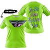 TOO OLD TO RIDE TOO SLOW TO DIE - CUSTOM NAME - FLY RACING - GREEN 1 - T-SHIRT