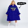 TOO OLD TO RIDE TOO SLOW TO DIE - CUSTOM NAME - FLY RACING - NAVY - OODIE BLANKET HOODIE