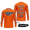 TOO OLD TO RIDE TOO SLOW TO DIE - CUSTOM NAME - FLY RACING - ORANGE - JERSEY