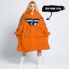 TOO OLD TO RIDE TOO SLOW TO DIE - CUSTOM NAME - FLY RACING - ORANGE - OODIE BLANKET HOODIE