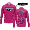 TOO OLD TO RIDE TOO SLOW TO DIE - CUSTOM NAME - FLY RACING - PINK 1 - LONG SLEEVE POLO SHIRT