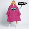 TOO OLD TO RIDE TOO SLOW TO DIE - CUSTOM NAME - FLY RACING - PINK 1 - OODIE BLANKET HOODIE