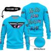 TOO OLD TO RIDE TOO SLOW TO DIE - CUSTOM NAME - FLY RACING - SKY BLUE - SWEATER UGLY