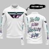 TOO OLD TO RIDE TOO SLOW TO DIE - CUSTOM NAME - FLY RACING - WHITE - LONG SLEEVE POLO SHIRT