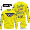 TOO OLD TO RIDE TOO SLOW TO DIE - CUSTOM NAME - FLY RACING - YELLOW - SWEATER UGLY