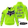 TOO OLD TO RIDE TOO SLOW TO DIE - CUSTOM NAME - FOX RACING - NEON