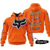TOO OLD TO RIDE TOO SLOW TO DIE - CUSTOM NAME - FOX RACING - ORANGE