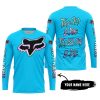 TOO OLD TO RIDE TOO SLOW TO DIE - CUSTOM NAME - FOX RACING - SKY BLUE - JERSEY