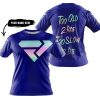 TOO OLD TO RIDE TOO SLOW TO DIE - CUSTOM NAME - FXR - NAVY - T-SHIRT