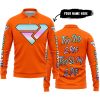 TOO OLD TO RIDE TOO SLOW TO DIE - CUSTOM NAME - FXR - ORANGE - LONG SLEEVE POLO SHIRT