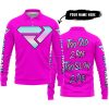 TOO OLD TO RIDE TOO SLOW TO DIE - CUSTOM NAME - FXR - PINK - LONG SLEEVE POLO SHIRT