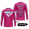 TOO OLD TO RIDE TOO SLOW TO DIE - CUSTOM NAME - FXR - PINK 1 - JERSEY