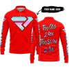 TOO OLD TO RIDE TOO SLOW TO DIE - CUSTOM NAME - FXR - RED - LONG SLEEVE POLO SHIRT