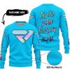 TOO OLD TO RIDE TOO SLOW TO DIE - CUSTOM NAME - FXR - SKY BLUE - SWEATER UGLY