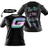 TOO OLD TO RIDE TOO SLOW TO DIE - CUSTOM NAME - GAS GAS - BLACK - T-SHIRT