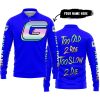 TOO OLD TO RIDE TOO SLOW TO DIE - CUSTOM NAME - GAS GAS - BLUE - LONG SLEEVE POLO SHIRT