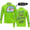TOO OLD TO RIDE TOO SLOW TO DIE - CUSTOM NAME - GAS GAS - GREEN 1 - LONG SLEEVE POLO SHIRT