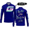 TOO OLD TO RIDE TOO SLOW TO DIE - CUSTOM NAME - GAS GAS - NAVY - LONG SLEEVE POLO SHIRT