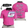 TOO OLD TO RIDE TOO SLOW TO DIE - CUSTOM NAME - GAS GAS - PINK 1 - POLO SHIRT