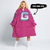 TOO OLD TO RIDE TOO SLOW TO DIE - CUSTOM NAME - GAS GAS - PINK 1 - OODIE BLANKET HOODIE