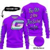 TOO OLD TO RIDE TOO SLOW TO DIE - CUSTOM NAME - GAS GAS - PURPLE - SWEATER UGLY