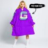 TOO OLD TO RIDE TOO SLOW TO DIE - CUSTOM NAME - GAS GAS - PURPLE - OODIE BLANKET HOODIE