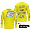 TOO OLD TO RIDE TOO SLOW TO DIE - CUSTOM NAME - GAS GAS - YELLOW - JERSEY
