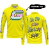 TOO OLD TO RIDE TOO SLOW TO DIE - CUSTOM NAME - GAS GAS - YELLOW - LONG SLEEVE POLO SHIRT