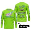 TOO OLD TO RIDE TOO SLOW TO DIE - CUSTOM NAME - HONDA - GREEN 1 - JERSEY