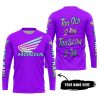 TOO OLD TO RIDE TOO SLOW TO DIE - CUSTOM NAME - HONDA - PURPLE - JERSEY