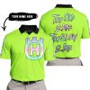 TOO OLD TO RIDE TOO SLOW TO DIE - CUSTOM NAME - HUSQVARNA - GREEN 1 - POLO SHIRT