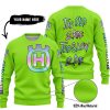 TOO OLD TO RIDE TOO SLOW TO DIE - CUSTOM NAME - HUSQVARNA - GREEN 1 - SWEATER UGLY