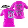 TOO OLD TO RIDE TOO SLOW TO DIE - CUSTOM NAME - HUSQVARNA - PINK - T-SHIRT