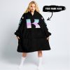 TOO OLD TO RIDE TOO SLOW TO DIE - CUSTOM NAME - KAWASAKI - BLACK - OODIE BLANKET HOODIE