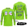 TOO OLD TO RIDE TOO SLOW TO DIE - CUSTOM NAME - KAWASAKI - GREEN 1 - JERSEY