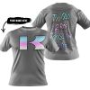 TOO OLD TO RIDE TOO SLOW TO DIE - CUSTOM NAME - KAWASAKI - GREY - T-SHIRT