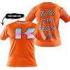TOO OLD TO RIDE TOO SLOW TO DIE - CUSTOM NAME - KAWASAKI - ORANGE - T-SHIRT
