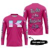 TOO OLD TO RIDE TOO SLOW TO DIE - CUSTOM NAME - KAWASAKI - PINK 1 - JERSEY