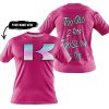 TOO OLD TO RIDE TOO SLOW TO DIE - CUSTOM NAME - KAWASAKI - PINK 1 - T-SHIRT