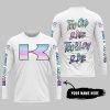 TOO OLD TO RIDE TOO SLOW TO DIE - CUSTOM NAME - KAWASAKI - WHITE - JERSEY