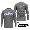 TOO OLD TO RIDE TOO SLOW TO DIE - CUSTOM NAME - KTM - GREY - JERSEY
