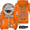 TOO OLD TO RIDE TOO SLOW TO DIE - CUSTOM NAME - KTM - ORANGE - FLEECE ZIP HOODIE