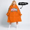 TOO OLD TO RIDE TOO SLOW TO DIE - CUSTOM NAME - KTM - ORANGE - OODIE BLANKET HOODIE