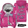 TOO OLD TO RIDE TOO SLOW TO DIE - CUSTOM NAME - KTM - PINK 1 - FLEECE ZIP HOODIE
