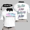 TOO OLD TO RIDE TOO SLOW TO DIE - CUSTOM NAME - KTM - WHITE - POLO SHIRT
