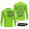 TOO OLD TO RIDE TOO SLOW TO DIE - CUSTOM NAME - MONSTER ENERGY - GREEN 1 - JERSEY