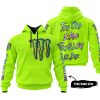 TOO OLD TO RIDE TOO SLOW TO DIE - CUSTOM NAME - MONSTER ENERGY - NEON