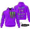 TOO OLD TO RIDE TOO SLOW TO DIE - CUSTOM NAME - MONSTER ENERGY - PURPLE